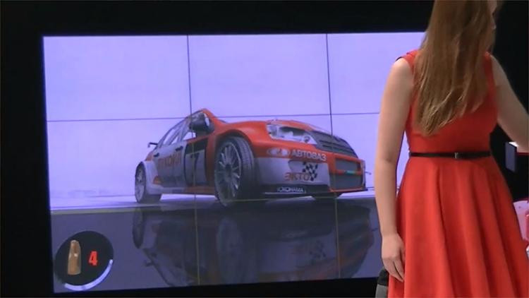 На стенде ОАО «ЛУКОЙЛ» LADA Granta не единственная красавица.