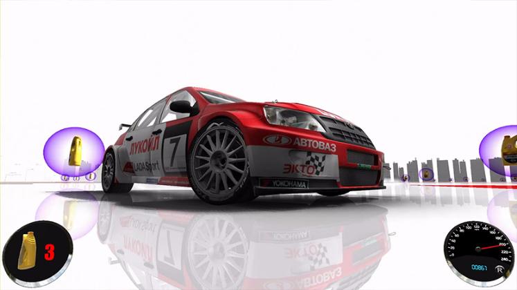 Виртуальная LADA Granta во всей своей красе.